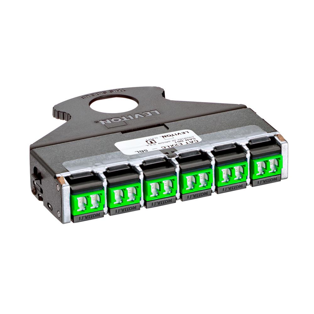 Leviton E2XLC-SGR E2XHD SHUTTERED GREEN LC CASSETTE