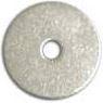 FW-1-4X1.5FEND Fender Washer: 1-1/2 Inch Diameter, 1/4 Inch Center Hole