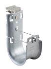 Caddy / Erico CAT48HP24SM nVent CADDY CAT HP J-Hook with Hammer-On Flange Clip, 3" dia, 1/8"–1/4" Flange