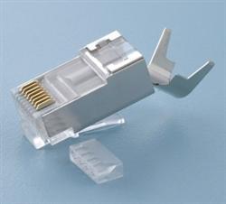 106190 Modular Plug: 8 Position / 8 Conductor CAT6A SHIELDED