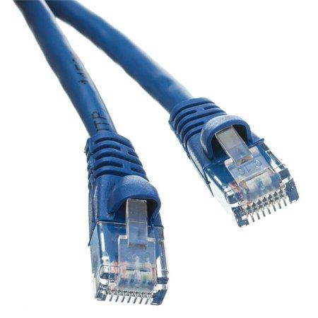 ERJ8E-15-BU Patch Cable: CAT5E RJ45, 15 Ft -  Blue with Boots
