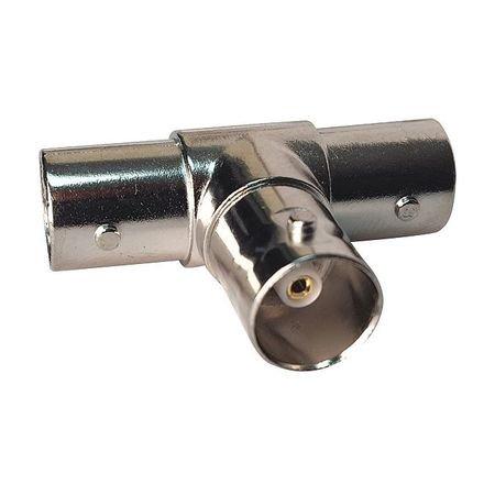 Vitek VT-BNC-T-3F10 Coaxial T Connector,(3) BNC Female, Pack of 10