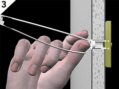 BB-1/4-20 Snap Toggle: The Toggler, Heavy Duty Toggle Bolt Anchor, 1/4"-20