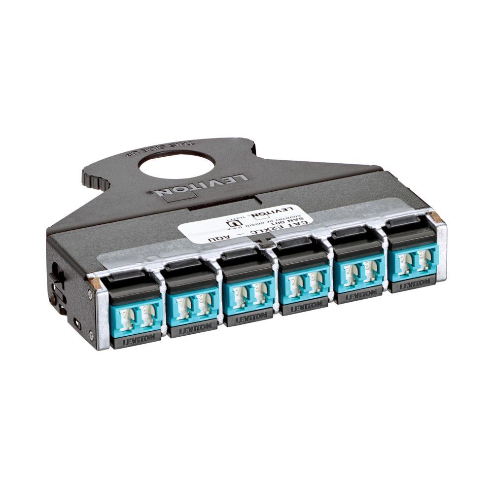 Leviton E2XLC-SAQ E2XHD SHUTTERED  AQUA LC CASSETTE