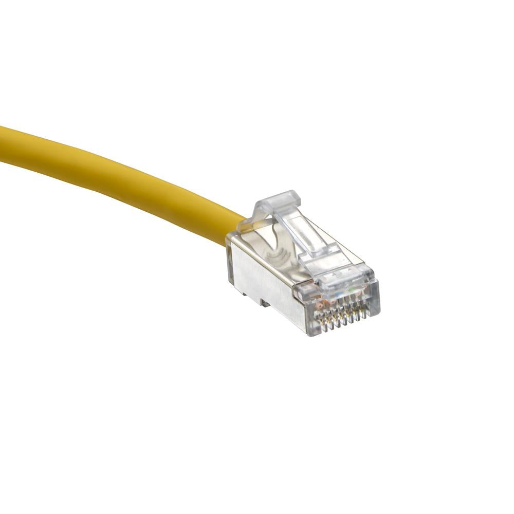 Leviton H6A10-12Y PCORD CAT 6A HIGH-FLEX 12 FT (3.6M) YL
