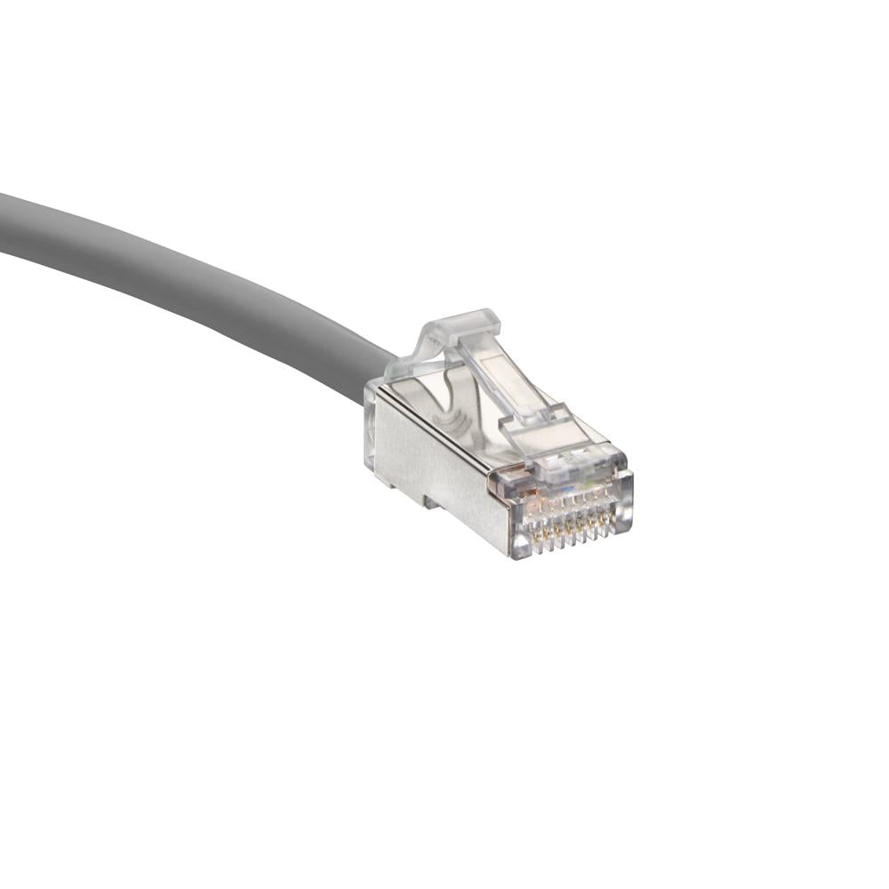 Leviton H6A10-15S PCORD CAT 6A HIGH-FLEX 15 FT (4.5M) GY